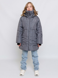 Парка-пальто Batik ХЛОЯ 741-25з, стальной, 152 Батик