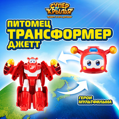 Робот трансформер Супер Крылья Большой Питомец Джетт, EU770641 Super Wings