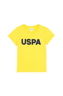 Футболка детская US Polo Assn, G083SZ0110GEARTKIDSIY024, желтый, 152