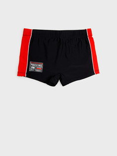 Плавки детские PlayToday 22417155, черный, красный, 140