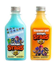 Шампунь и Гель для душа Вдохновленный Мыловар Brawl Stars