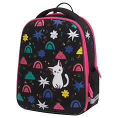Ранец Berlingo Expert Mini Funny colors 36x27x14см 2 отделения 2 кармана анатомическа