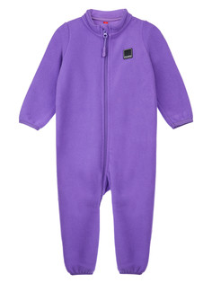 Комбинезон детский трикотажный для девочек PlayToday, сиреневый, 86