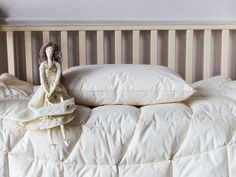 Детская подушка Prinz and Prinzessin пуховая Baby Organic Down мягкая 40х60