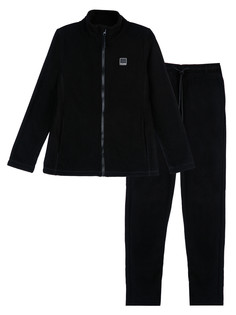 Комплект трикотажный для мальчиков PlayToday: толстовка, брюки, черный, 164