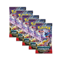 Настольная игра Nintendo Pokemon TCG 5 бустеров Temporal Forces английский