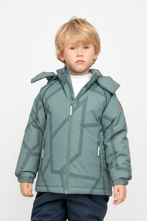Куртка детская CROCKID для мальчиков ВК 36087/н/7 ГР, зеленый, 110