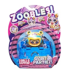 Игровой набор Zoobles Малышка ЗУ Секретная вечеринка Лев 6061945 20137626