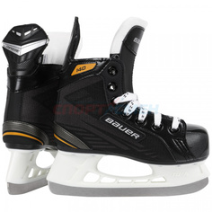 Коньки хоккейные Bauer Supreme 140, черный, размер 7.0 R Бауэр