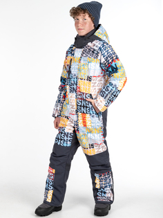 Комбинезон детский NIKASTYLE 8з2924, горчица/графит, 158