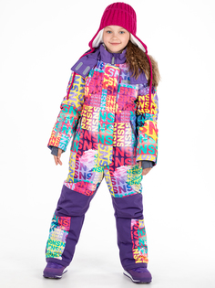 Комбинезон детский NIKASTYLE 8з2424, розовый/сирень, 146