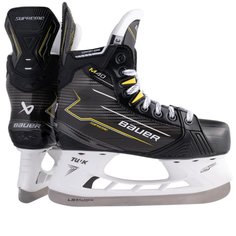 Коньки хоккейные Bauer Supreme M40 JR, черный, размер 3.0 D Бауэр
