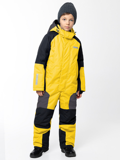 Комбинезон детский NIKASTYLE 8з6724, желтый/черный, 146