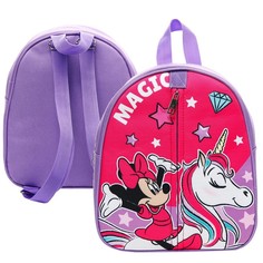 Рюкзак детский "Magic" на молнии, 23х27 см, Минни Маус Disney