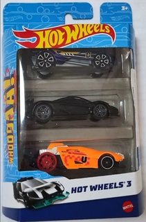 Игровой набор из трех машинок Hot Wheels 3 1:64 K5904-11