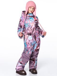 Комбинезон детский NIKASTYLE 8з1024, кофе/орхидея, 128