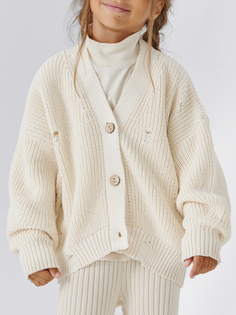 Джемпер детский Happy Baby 88551, milky, 128