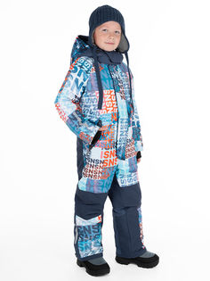 Комбинезон детский NIKASTYLE 8з2524, лед/деним, 134