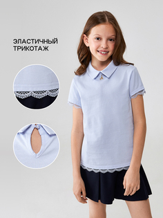 Блузка детская Acoola 20240270075, голубой, 122