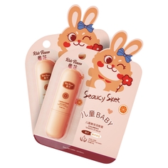 Комплект Детский увлажняющий бальзам для губ KIDS FLOWER со вкусом апельсина 3,8 гр, 2 шт