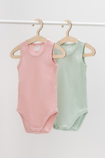 Боди детское CROCKID Спб 3152, розовый жемчуг,дымчатый нефрит, 80