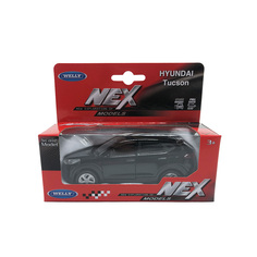 Машинка Welly Hyundai Tucson черный 43718W