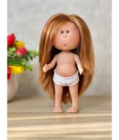 Кукла Nines виниловая 23см Little Mia без одежды 3199W3