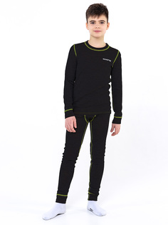 Термобелье детское комплект NIKASTYLE 7т11124, черный, 140