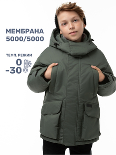 Куртка детская NIKASTYLE 4з3924, кипарис, 140