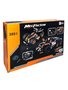 Конструктор sun box Квадроцикл MecFactor, 265 деталей
