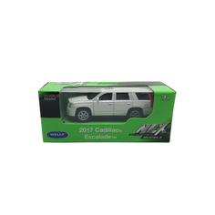 Машинка Welly 2017 Cadillac Escalade белый набор 22D 52020-36WD 22D