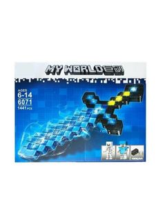 Конструктор Minecraft Алмазный Меч 6071, 1 441 No Brand
