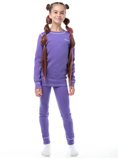 Термобелье детское комплект NIKASTYLE 7т11224, лиловый, 158