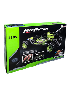 Конструктор sun box Зеленый багги MecFactor, 301 деталь