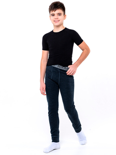 Термобелье детское низ NIKASTYLE 2т11324, синий меланж, 134