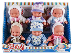 Пупсы Shantou Gepai 19 см SY806 6 шт.