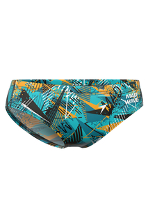 Плавки детские Mad Wave Cult junior PBT H2, зеленый, 152