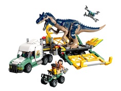 Конструктор LEGO Jurassic World Миссии динозавров: Транспортный грузовик Аллозавра, 76966