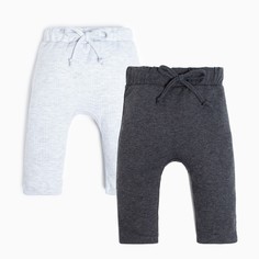Брюки детские Крошка Я Basic, серый, 80