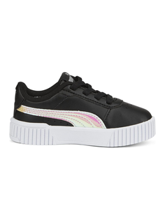 Кроссовки для девочек PUMA Carina 2.0 Holo AC Inf 387989 черный/серый 25 EU