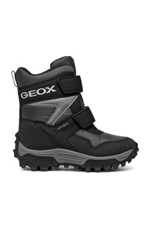 Ботинки Geox для мальчиков, антрацит-черные, размер RU 37, J46FRE0FU50C9211