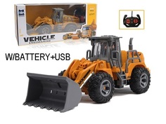 Радиоуправляемая машинка Бульдозер , USB зарядное устройство, 27,5х13х12,5 см 2330333 No Brand