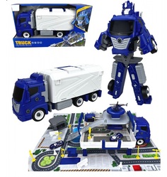Большой игровой набор Kaile toys Полиция с парковкой (трансформер,мини-машинки) ЛА140547 No Brand