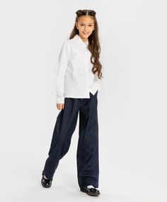 Блузка детская Button Blue 224BBGS14080200, белый, 158