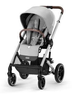 Прогулочная коляска Cybex Balios S Lux на шасси SLV lava grey