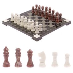 Шахматы Уральский сувенир с гравировкой Турнирные доска 36х36 см лемезит белый мрамор