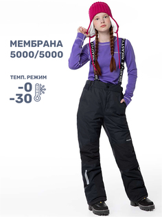 Брюки детские NIKASTYLE 2з4824, черный, 158