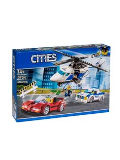 Конструктор City Стремительная погоня 8704 No Brand