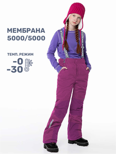 Брюки детские NIKASTYLE 2з4824, брусника, 158