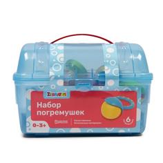 Погремушки Zebratoys в сундучке 6 штук